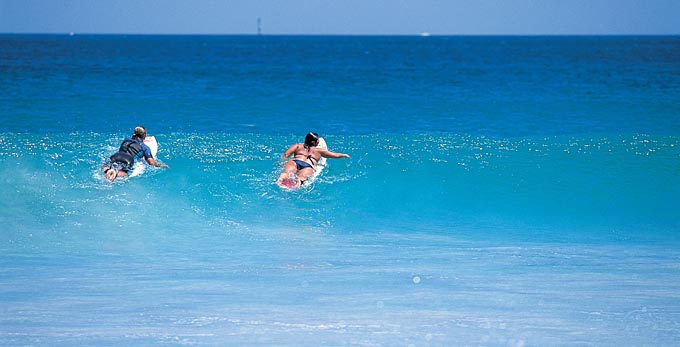 Mandurah, Experience Perth - beach coastal surfing