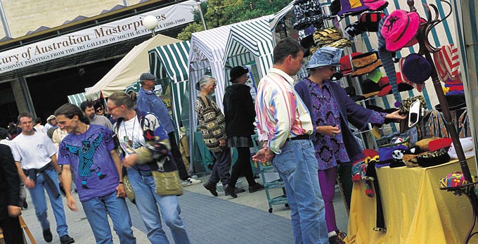 Northbridge, Perth - markets