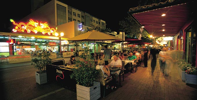Northbridge, Perth - night dining out nightlife