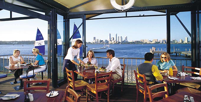 Perth City, Perth - bay/harbour coastal city boating sailing cafes dining out