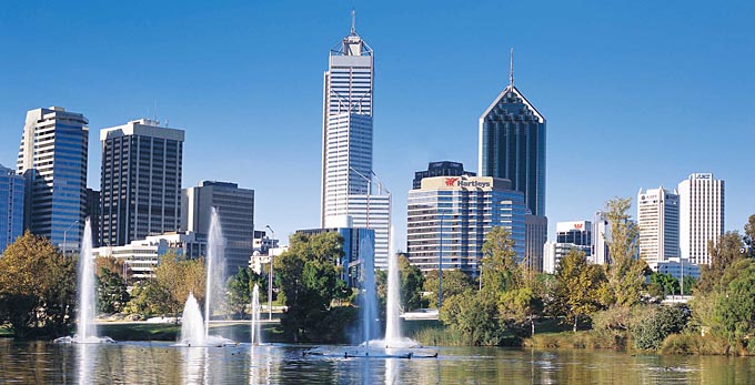 Perth City, Perth - parks lake city