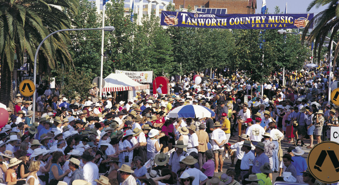 Tamworth, New England North West - country town festivals