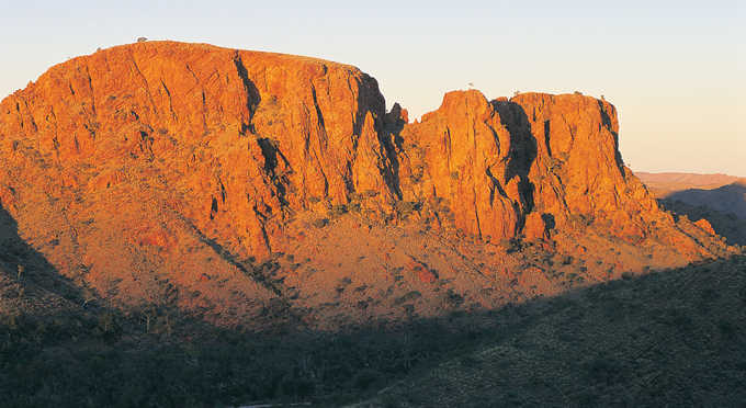 Alice Springs and Surrounds - landscape sunrise/sunset mountains outback