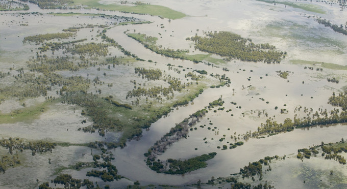 Adelaide River, Darwin and Surrounds - aerial landscape wetlands outback