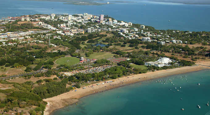 Darwin and Surrounds - aerial bay/harbour beach coastal coastal town