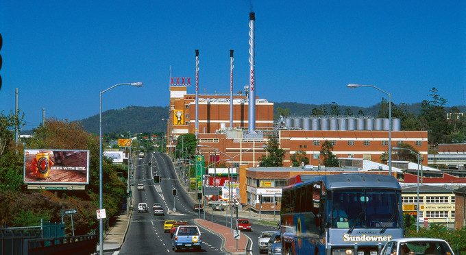 Milton Queensland, Brisbane - landscape city icon