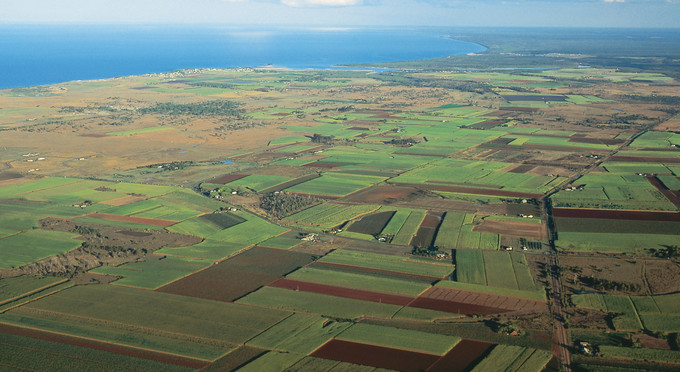 Bundaberg Coral Isles And Country - aerial rural