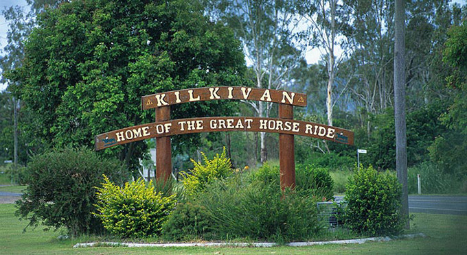 Kilkivan, Fraser Coast South Burnett - gardens signage