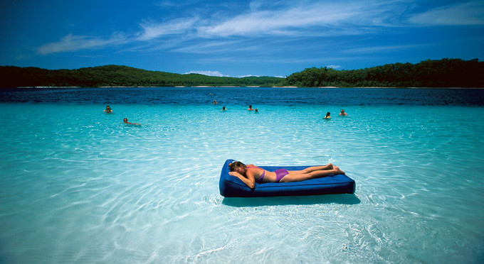 Lake McKenzie, Fraser Coast South Burnett -