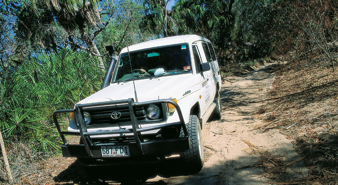 Deepwater National Park, Gladstone - forest 4wd