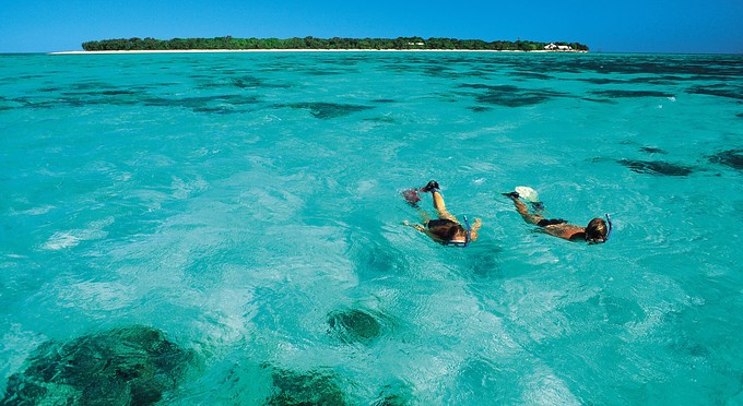 Gladstone - beach coastal islands reef diving swimming