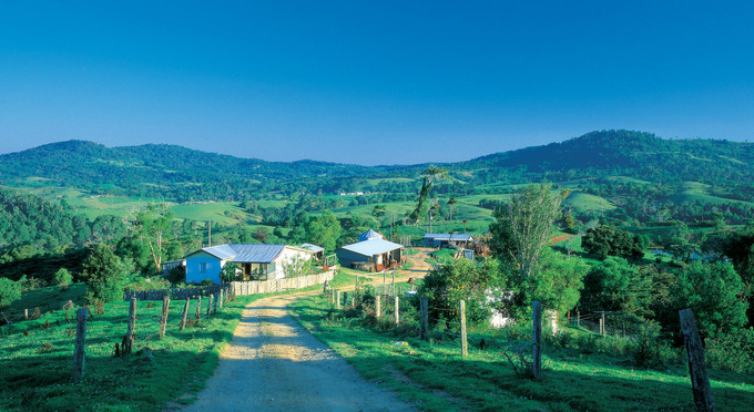Eungella National Park, Mackay - landscape mountains rural
