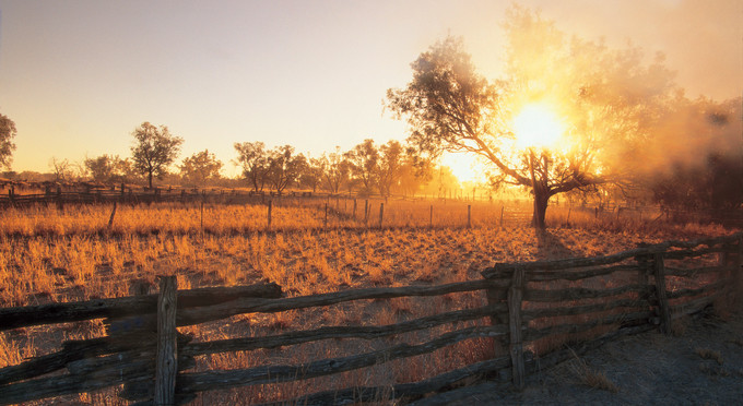 Blackall, Outback Queensland - sunrise/sunset outback rural