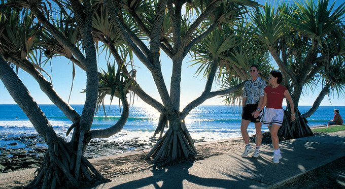 Alexandra Headland, Sunshine Coast - coastal rocky coastline parks