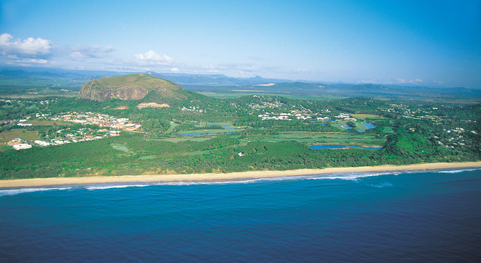 Coolum Beach, Sunshine Coast - aerial coastal
