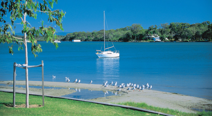 Pomona, Sunshine Coast - coastal river/creek sailing