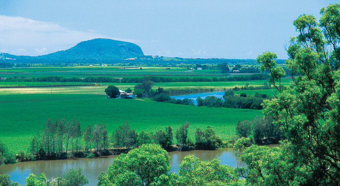 Yandina, Sunshine Coast - landscape river/creek rural