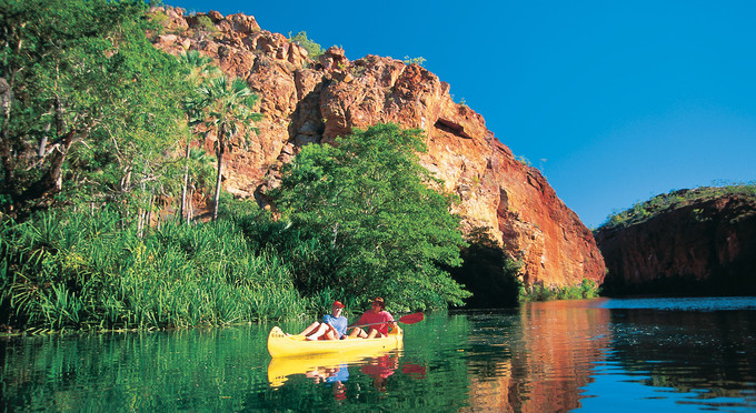 Boodjamulla (Lawn Hill) National Park, Tropical North Queensland - waterhole gorge outback boating