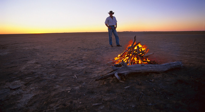 Burketown, Tropical North Queensland - landscape sunrise/sunset desert outback