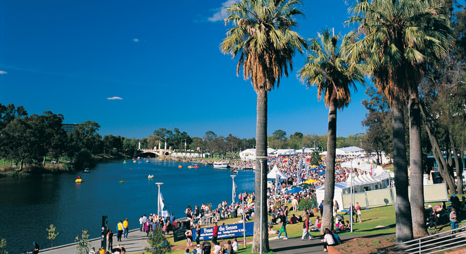 Elder Park, Adelaide - parks river/creek festivals