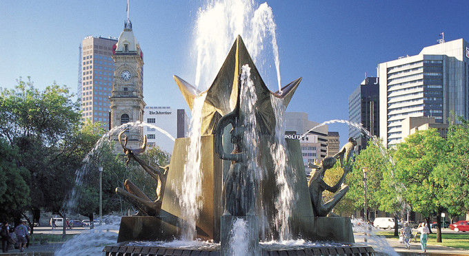 Victoria Square, Adelaide - parks city monuments