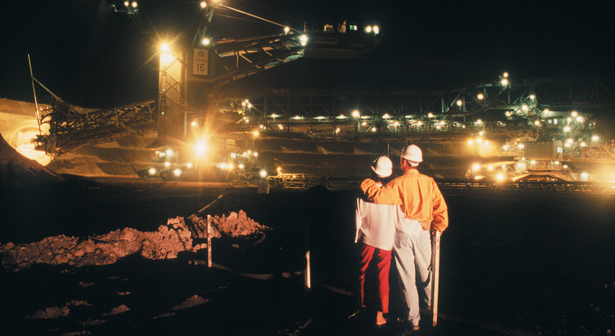 Morwell, Gippsland - night industry