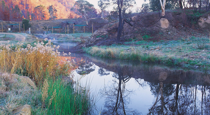 Omeo, Gippsland - autumn river/creek