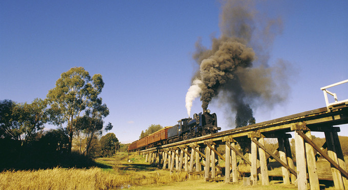 Maldon, Goldfields - heritage rail