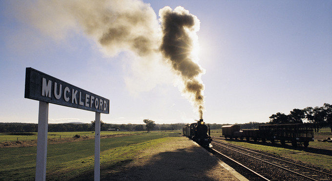 Maldon, Goldfields - heritage rail