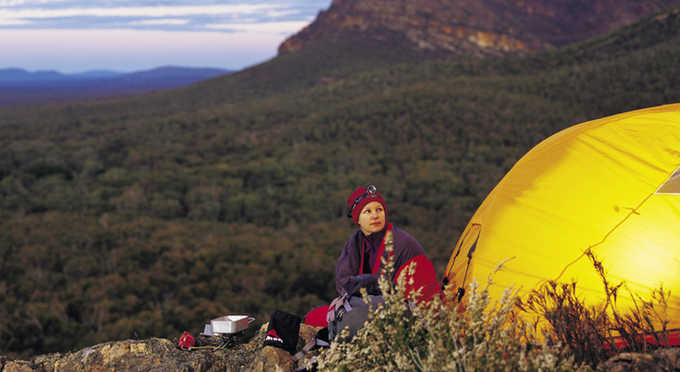 Grampians - mountains bushwalking camping