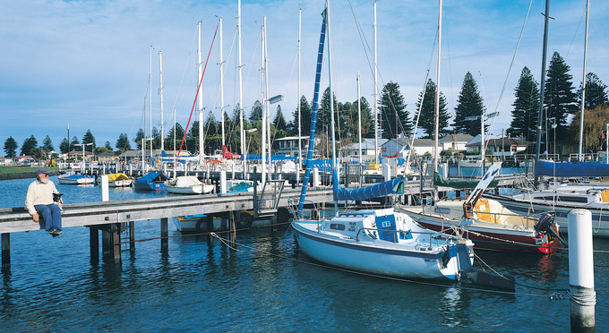 Port Fairy, Great Ocean Road - bay/harbour coastal coastal town boating sailing