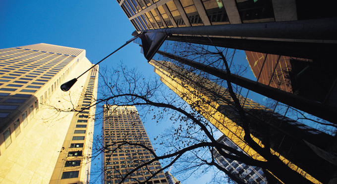 Collins Street, Melbourne - city architecture