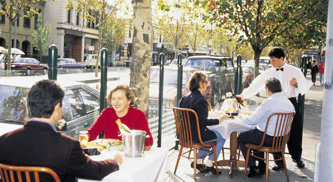 Lygon Street, Melbourne - cafes dining out