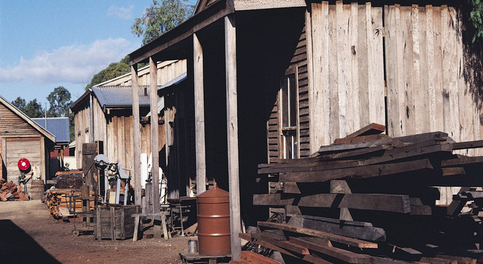 Echuca, Murray - country town heritage
