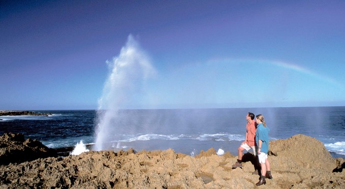 Carnarvon, Australia's Coral Coast - rocky coastline