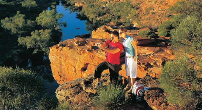 Kalbarri National Park, Australia's Coral Coast - landscape sunrise/sunset river/creek bushwalking