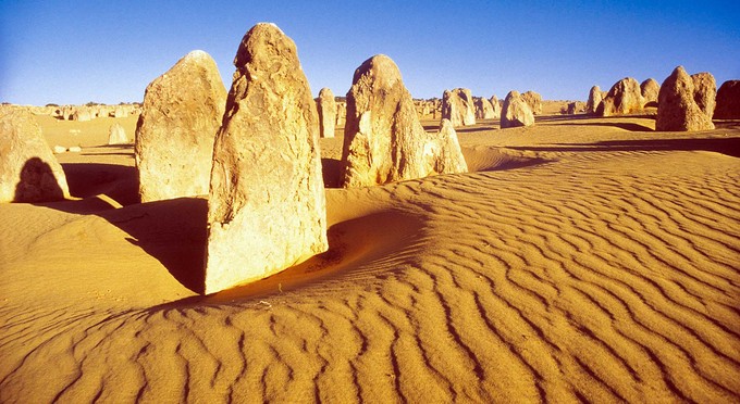 Nambung National Park, Australia's Coral Coast - landscape sunrise/sunset desert outback