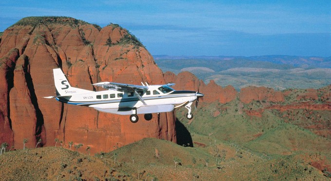 Ragged Range, Kimberley & North West - aerial landscape gorge outback