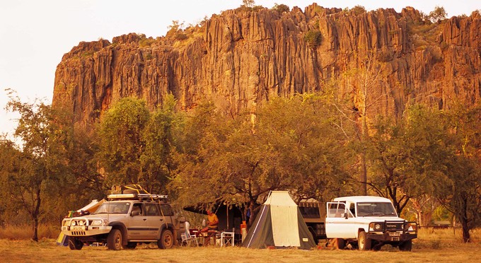 Windjana Gorge National Park, Kimberley & North West - landscape sunrise/sunset gorge outback camping