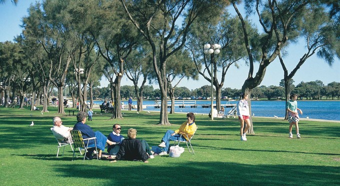 Mandurah, Perth - bay/harbour coastal parks
