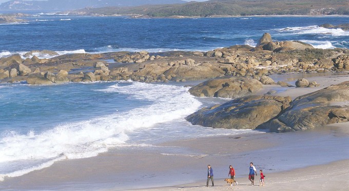 Denmark, Australia's South West - beach coastal rocky coastline