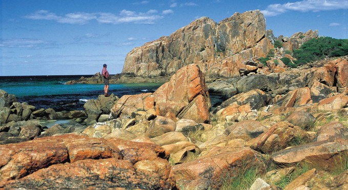 Dunsborough, Australia's South West - landscape coastal rocky coastline bushwalking