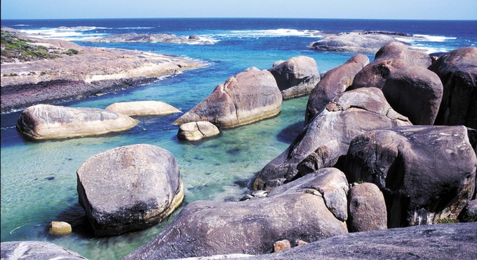 William Bay National Park, Australia's South West - coastal rocky coastline