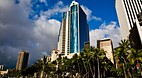 Downtown Honolulu an..